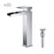 Kibi Waterfall Single Handle Bathroom Vessel Sink Faucet with Pop Up Drain C-KBF1005CH-KPW101CH - alternate 1